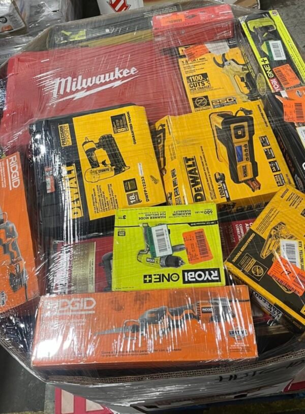 Dewalt and Milwaukee Tool Pallets