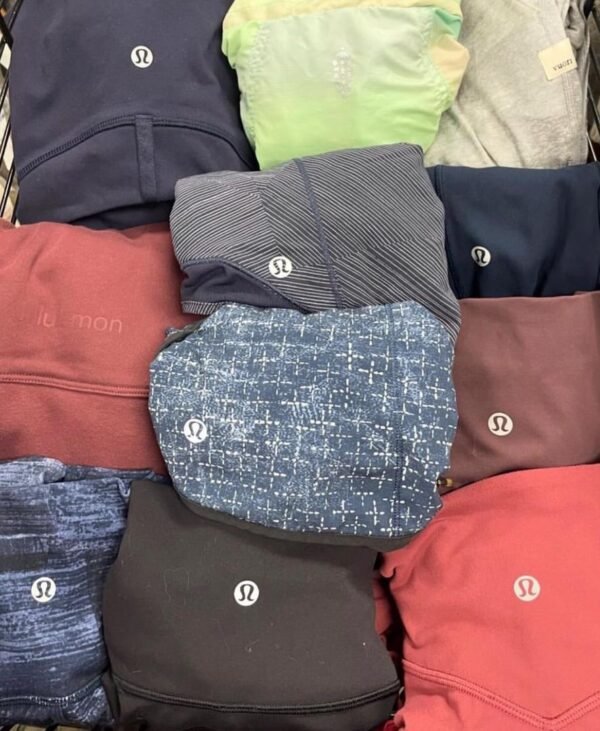 Lululemon clothing pallet