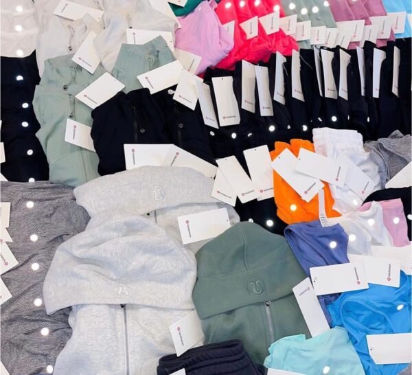 Lululemon clothing pallet