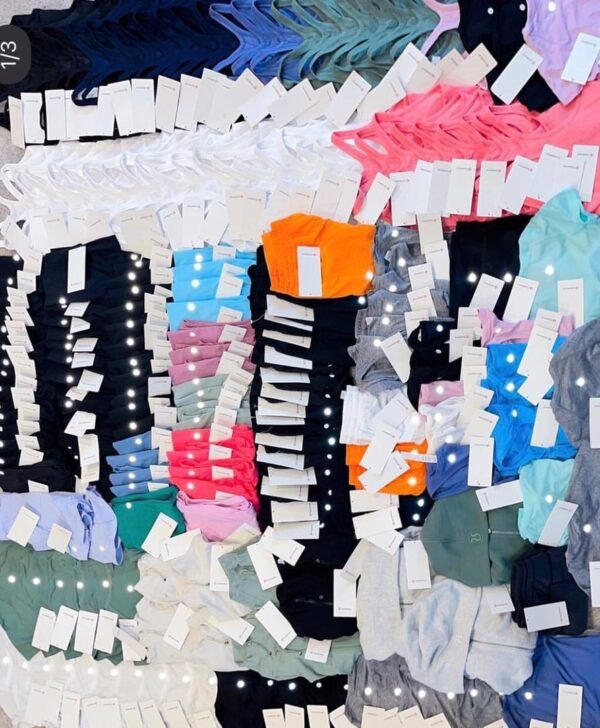 Lululemon clothing pallet