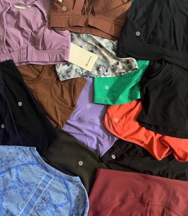 Lululemon clothing pallet