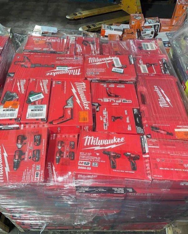 Milwaukee tool pallets