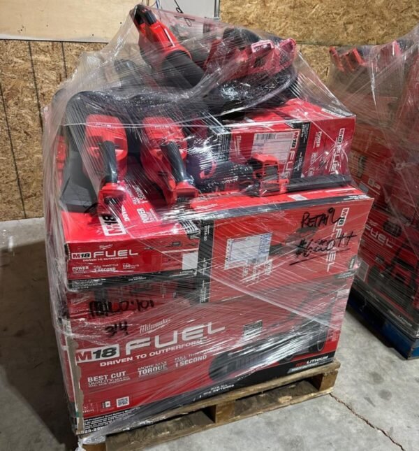 Milwaukee tool pallets