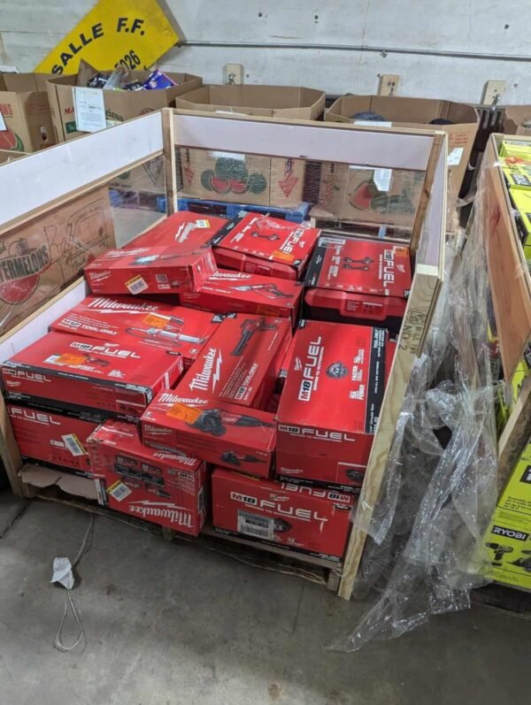 Milwaukee tool pallets