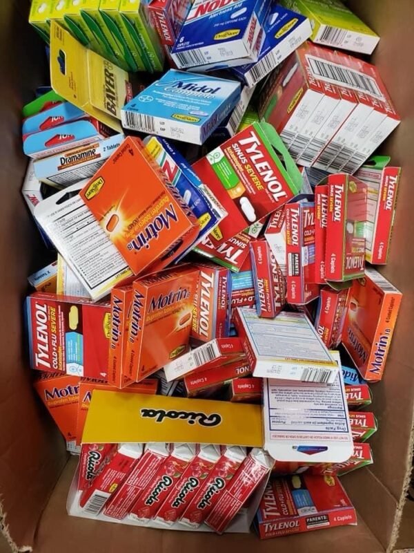 OTC medicine pallets