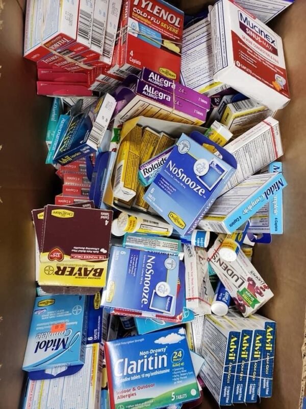 OTC medicine pallets
