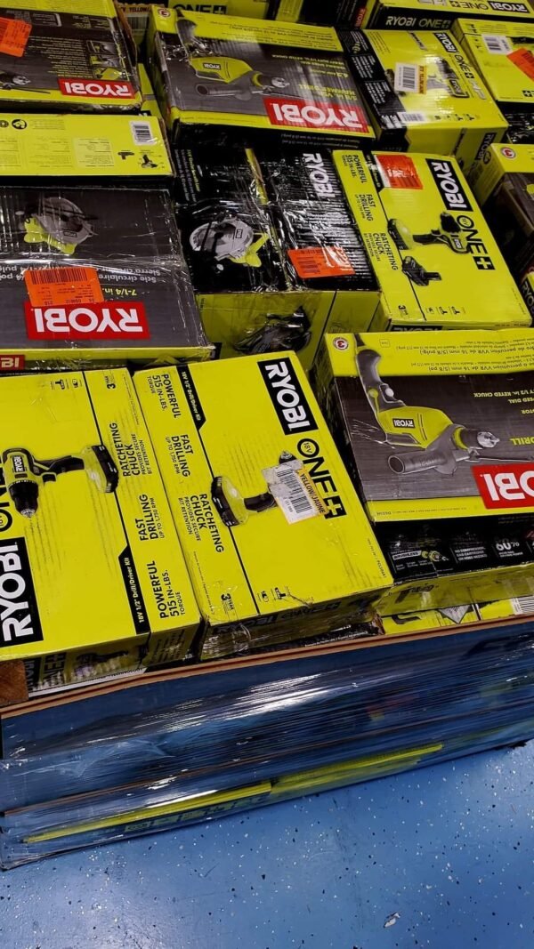 RYOBI TOOL PALLETS