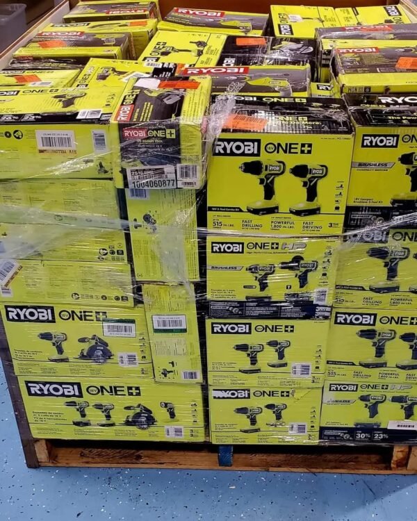 RYOBI TOOL PALLETS