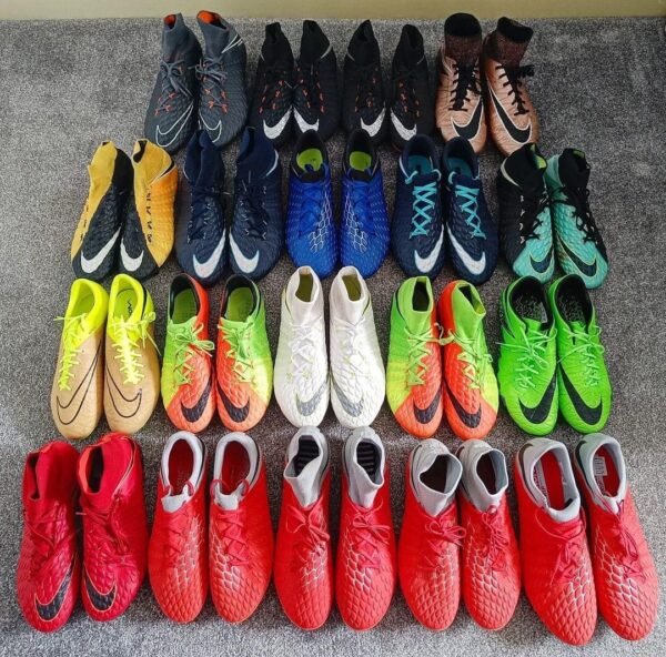Soccer cleats pallets