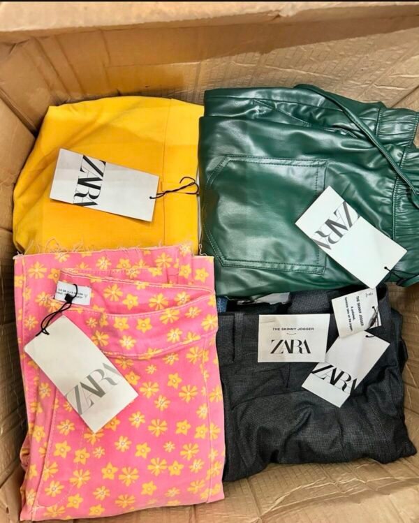 Zara clothing pallets